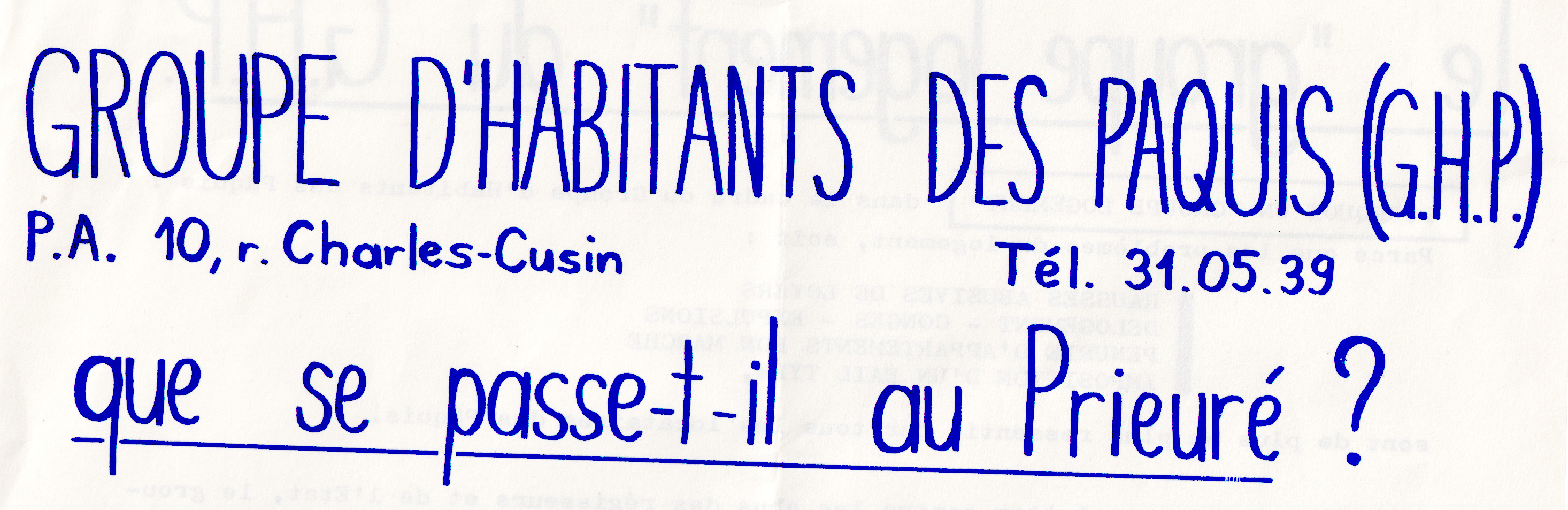 La bise noire et pas de chauffage